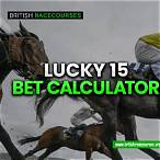 how to place a lucky 15 bet